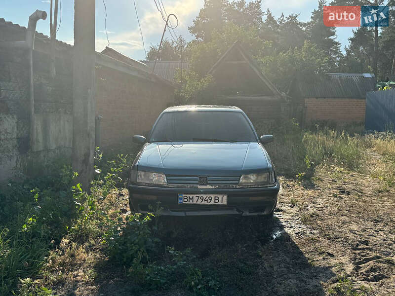 Седан Peugeot 605 1990 в Полтаві