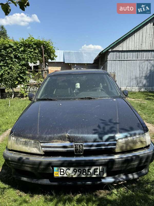 Седан Peugeot 605 1991 в Львові