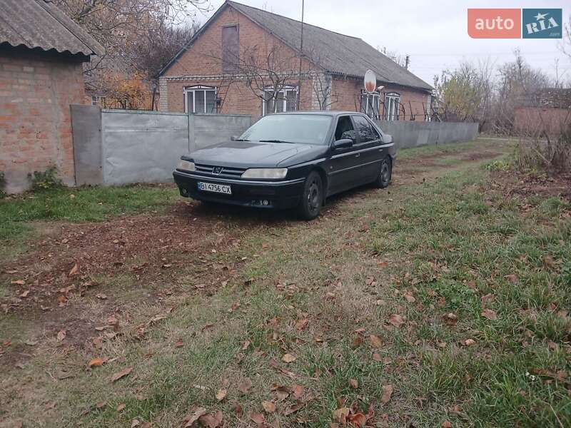Седан Peugeot 605 1991 в Лубнах