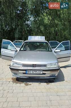 Седан Peugeot 605 1990 в Бережанах
