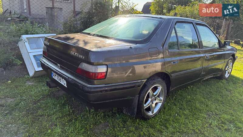 Седан Peugeot 605 1992 в Житомирі