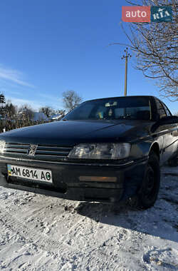 Седан Peugeot 605 1990 в Варві