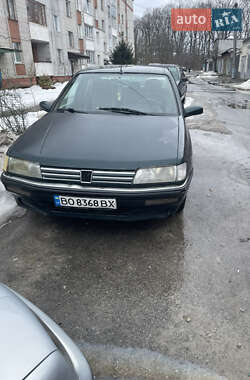 Седан Peugeot 605 1990 в Львове