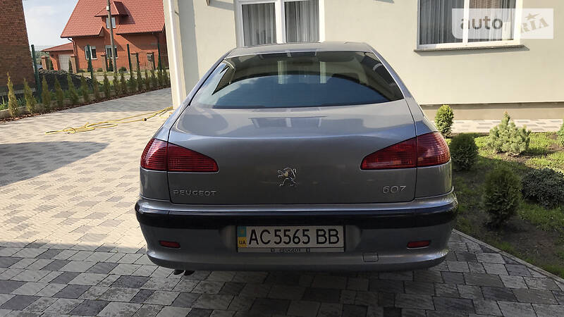 Седан Peugeot 607 2001 в Луцьку фото 4 Седан Peugeot 607 2001 в Луцьку