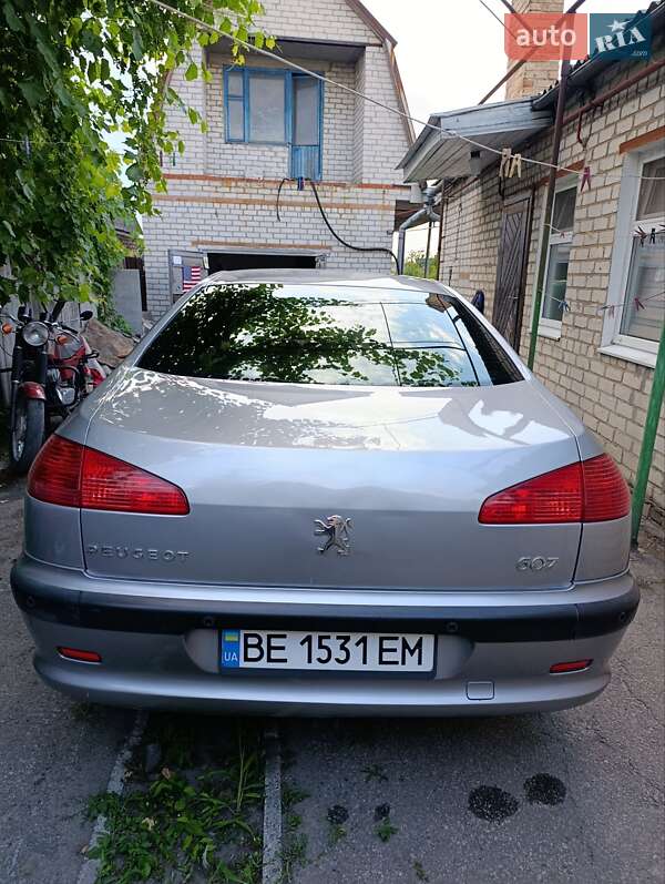 Седан Peugeot 607 2001 в Павлограді