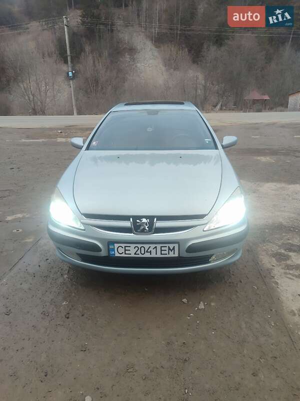 Седан Peugeot 607 2001 в Путилі