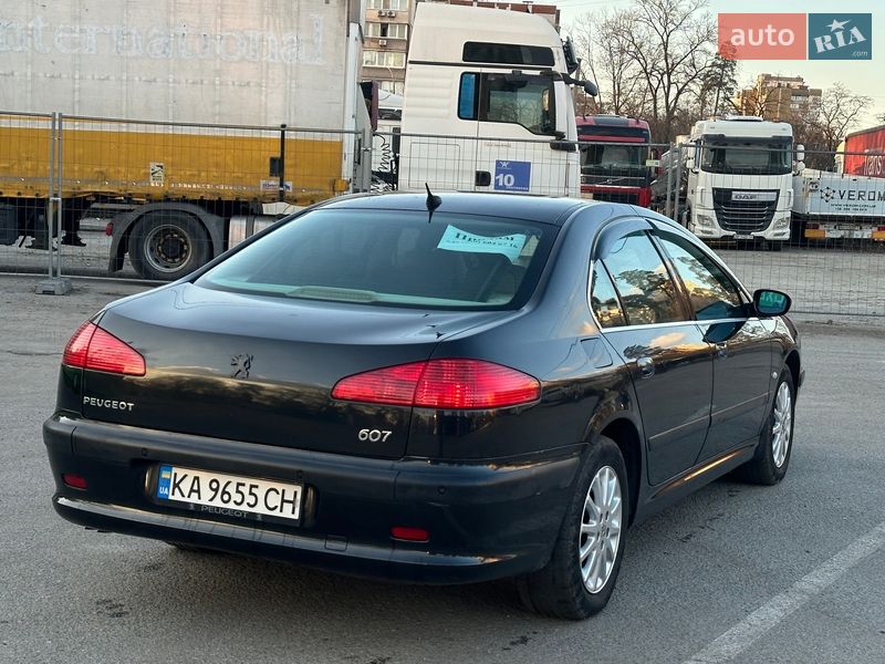 Седан Peugeot 607 2001 в Киеве