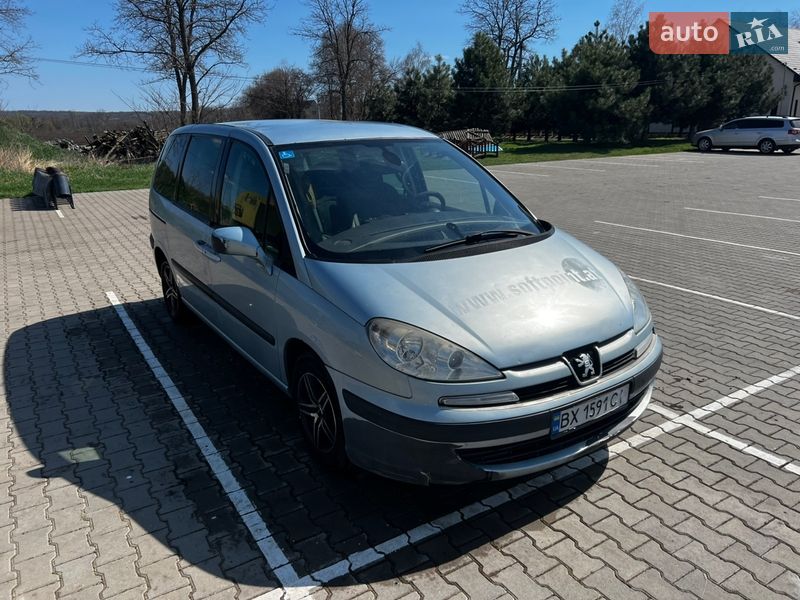 Мінівен Peugeot 807 2005 в Любашівці