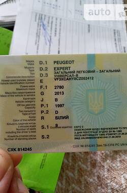 Минивэн Peugeot Expert 2012 в 