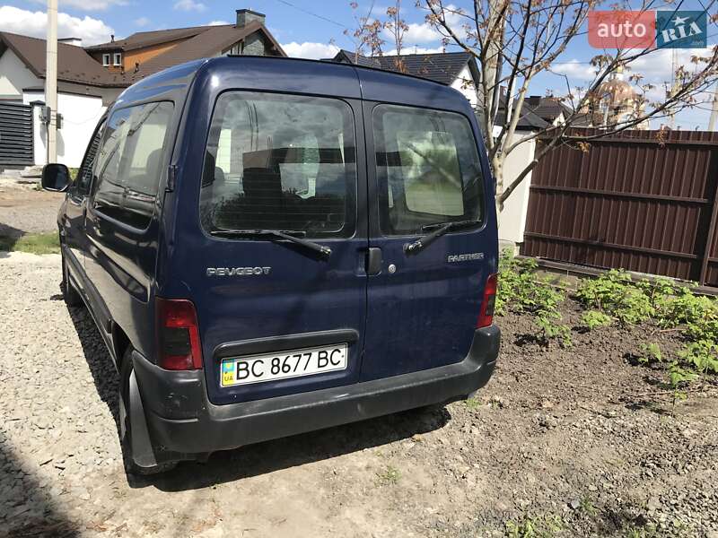 Мінівен Peugeot Partner 2003 в Львові фото 5 Мінівен Peugeot Partner 2003 в Львові
