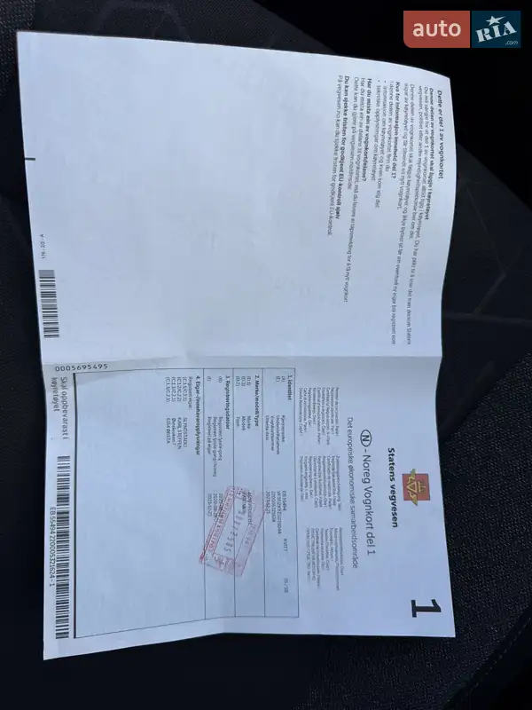 Мінівен Peugeot Partner 2018 в Радехові документ