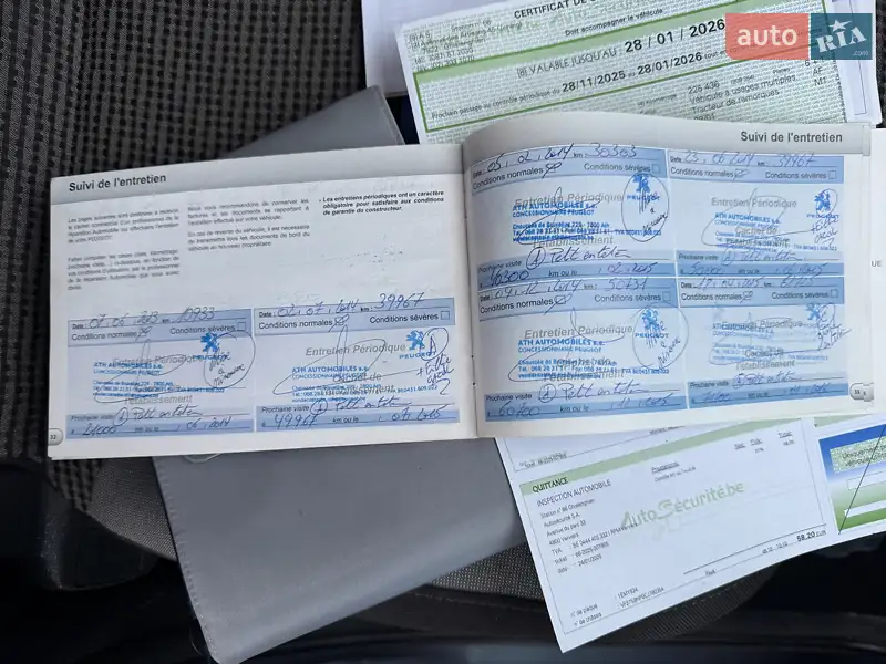 Минивэн Peugeot Partner 2013 в Стрые документ