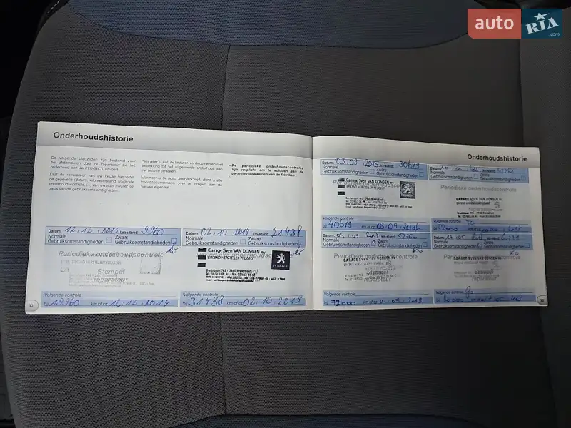 Минивэн Peugeot Partner 2013 в Калуше документ