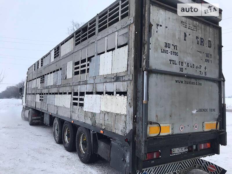 Для перевозки животных - полуприцеп Pezzaioli Zorzi 1992 в Белой Церкви