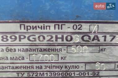 Для перевезення тварин - прицеп ПГ 02-И 2016 в 