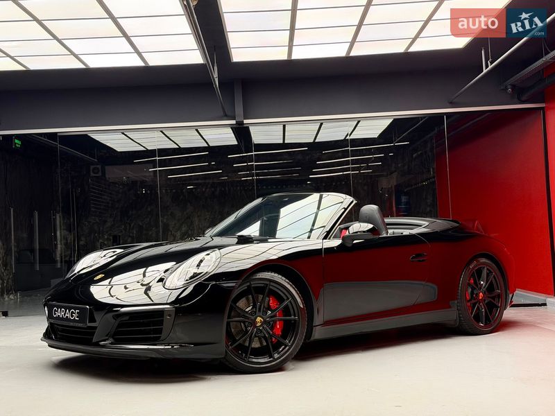 Кабриолет Porsche 911 2018 в Киеве