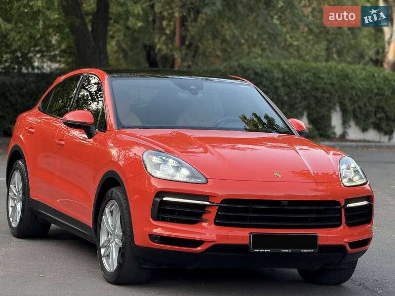 Porsche Cayenne Coupe 2020