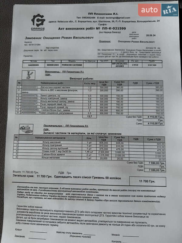 Внедорожник / Кроссовер Porsche Cayenne 2012 в Святопетровское