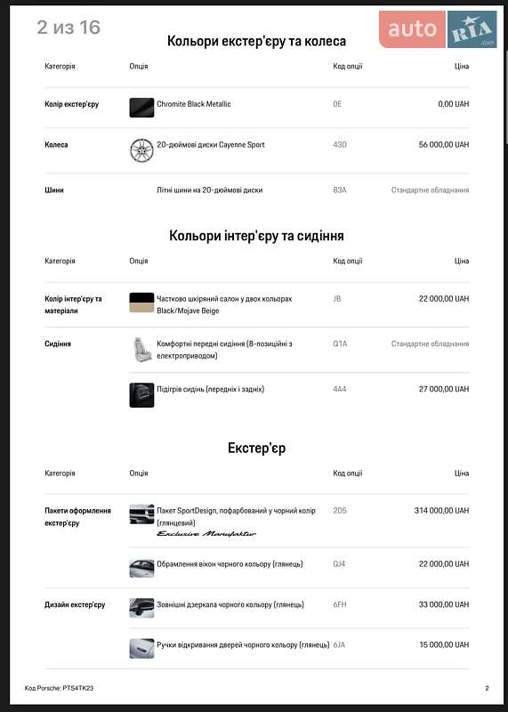Внедорожник / Кроссовер Porsche Cayenne 2025 в Киеве фото 170 Внедорожник / Кроссовер Porsche Cayenne 2025 в Киеве