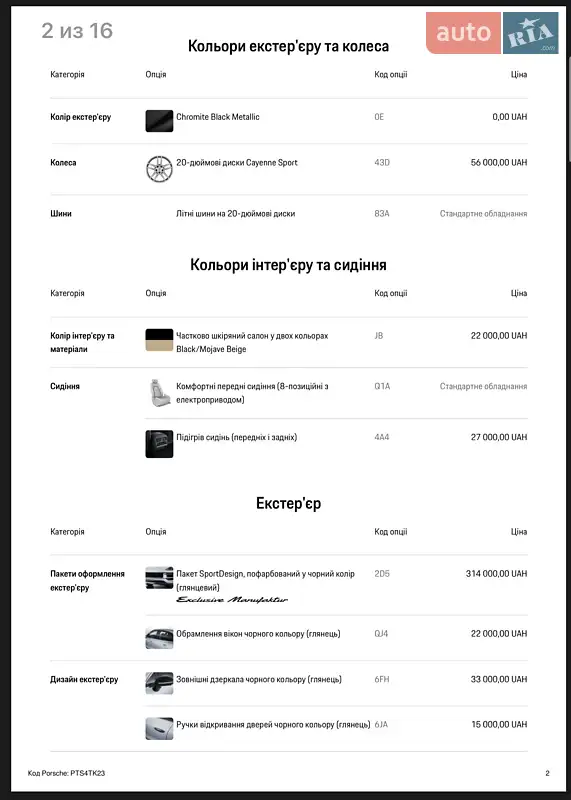 Внедорожник / Кроссовер Porsche Cayenne 2025 в Киеве документ 3 фото Внедорожник / Кроссовер Porsche Cayenne 2025 в Киеве документ