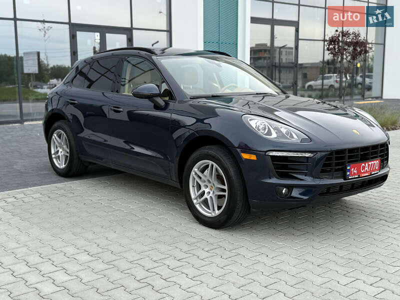 Внедорожник / Кроссовер Porsche Macan 2016 в Львове