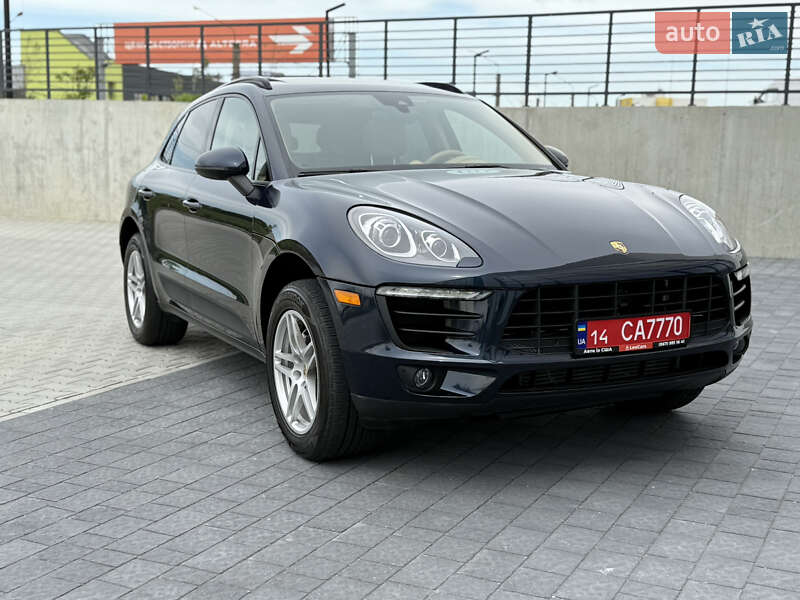 Внедорожник / Кроссовер Porsche Macan 2016 в Львове