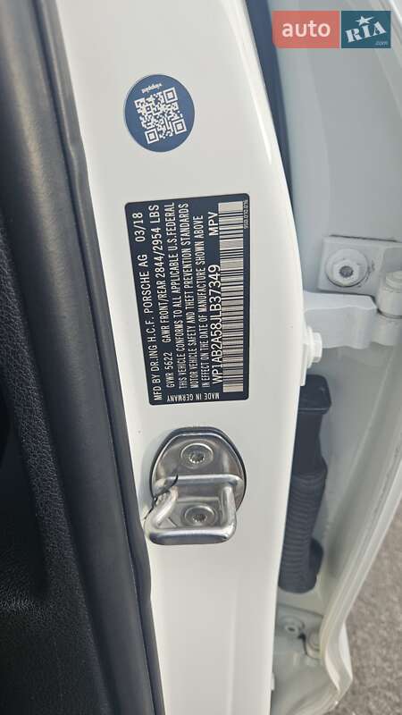 Внедорожник / Кроссовер Porsche Macan 2018 в Киеве