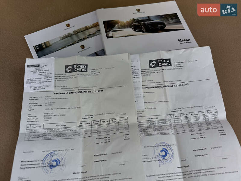 Внедорожник / Кроссовер Porsche Macan 2016 в Черкассах
