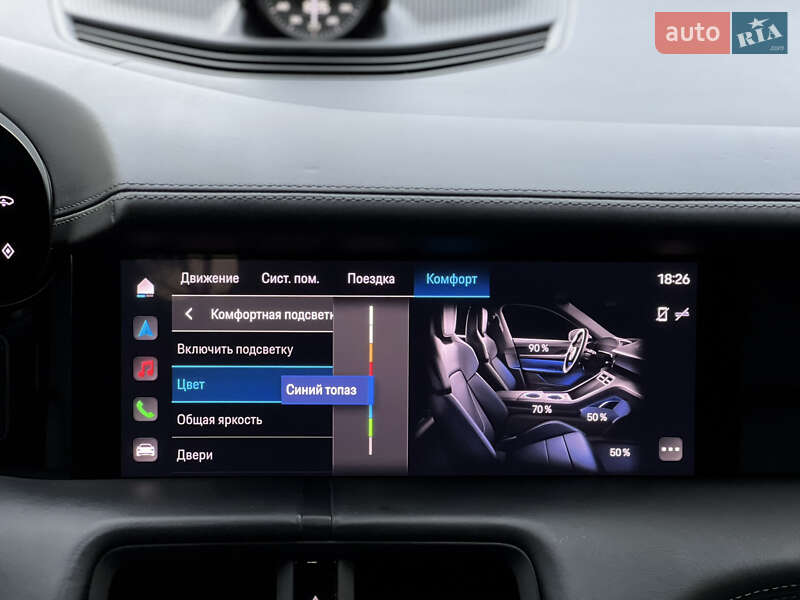 Седан Porsche Taycan 2022 в Одессе