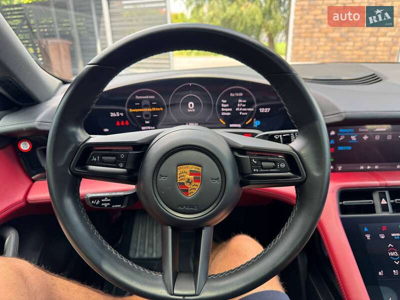 Седан Porsche Taycan 2021 в Луцке