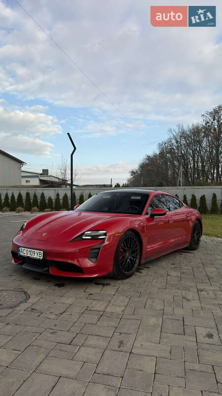 Седан Porsche Taycan 2020 в Луцке