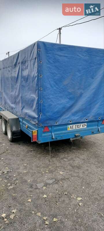 Тентованный борт (штора) - прицеп ПП ПП-5 2009 в Новомосковске