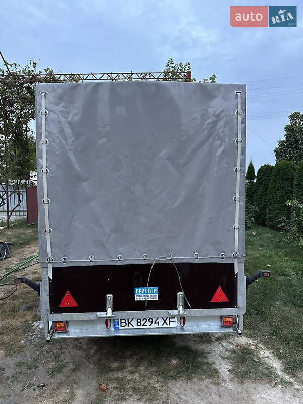 Тентованный борт (штора) - прицеп Прицеп Автоприцеп 2024 в Радивилове фото 2 Тентованный борт (штора) - прицеп Прицеп Автоприцеп 2024 в Радивилове