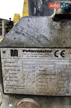 Штукатурная машина Putzmeister P13 2005 в 