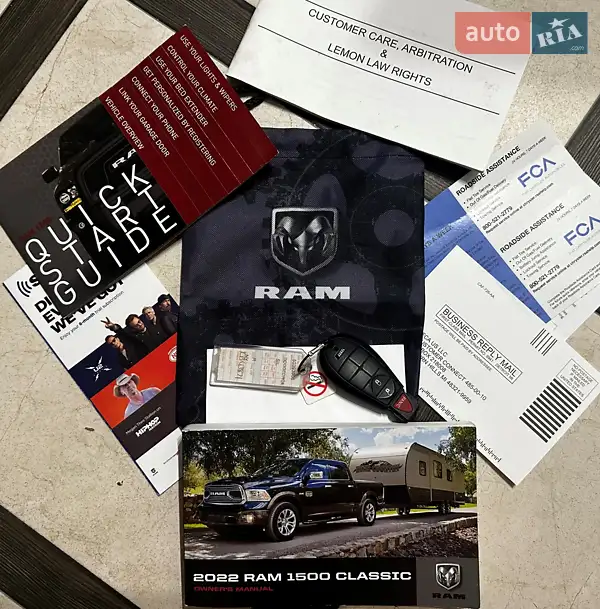 Пикап Ram 1500 2022 в Хмельницком документ