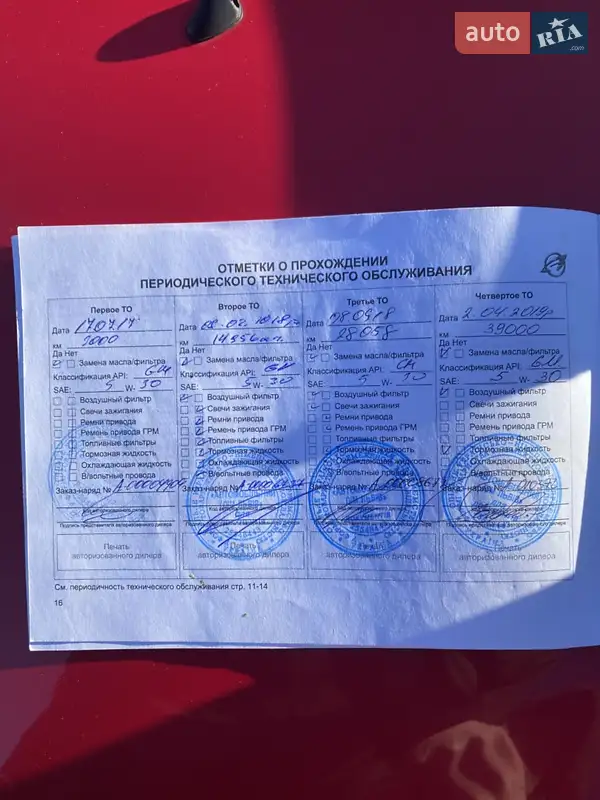 Хетчбек Ravon R2 2017 в Львові документ 2 фото Хетчбек Ravon R2 2017 в Львові документ