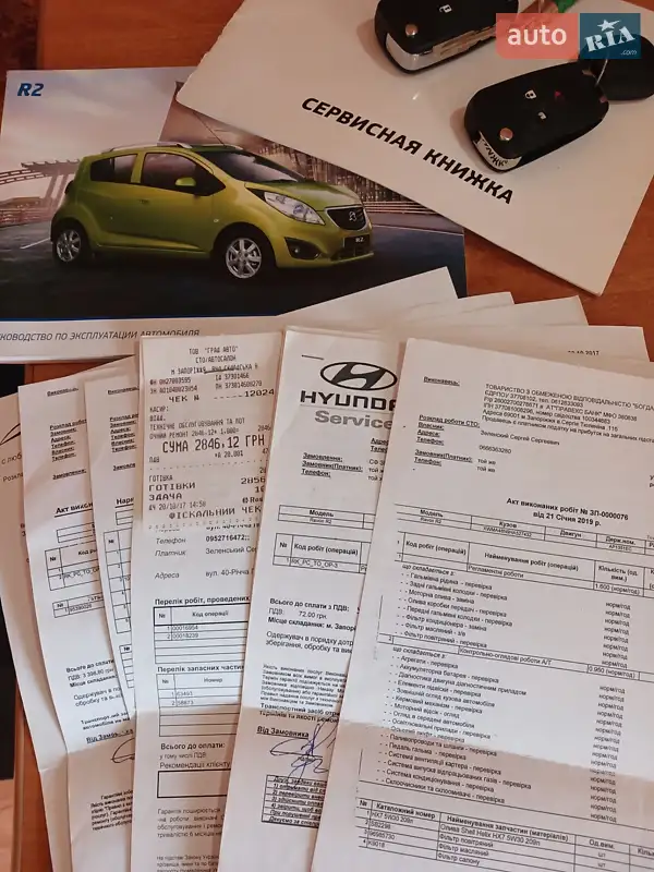 Хетчбек Ravon R2 2017 в Запоріжжі документ 4 фото Хетчбек Ravon R2 2017 в Запоріжжі документ