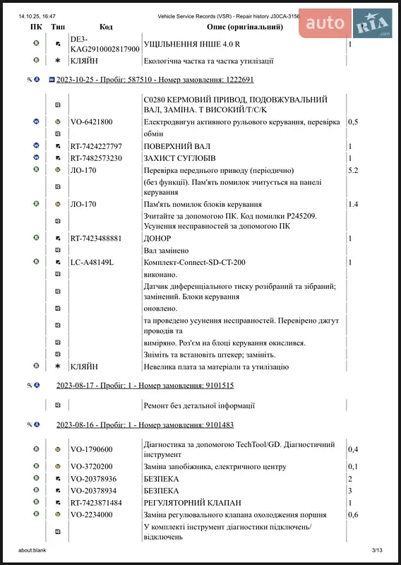 Тягач Renault C-Series 2017 в Дубно документ 4 фото Тягач Renault C-Series 2017 в Дубно документ