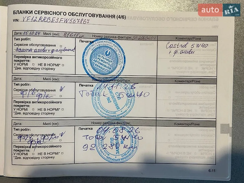 Позашляховик / Кросовер Renault Captur 2015 в Києві документ