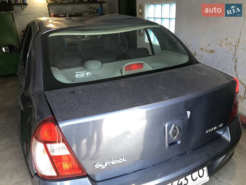 Седан Renault Clio Symbol 2008 в Дніпрі