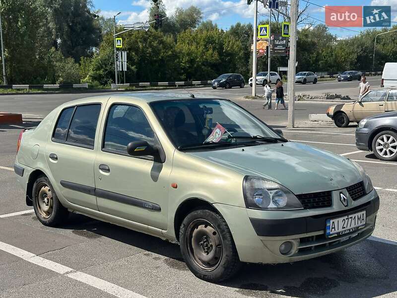 Седан Renault Clio Symbol 2002 в Ирпене