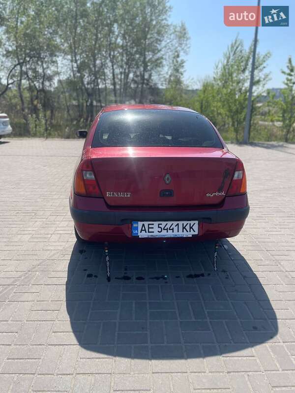Седан Renault Clio Symbol 2003 в Дніпрі