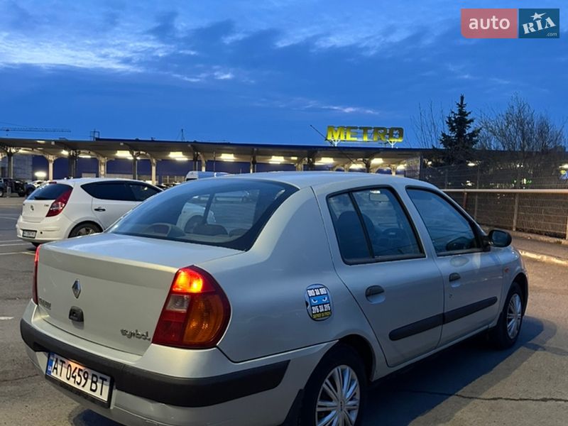 Седан Renault Clio Symbol 2004 в Івано-Франківську