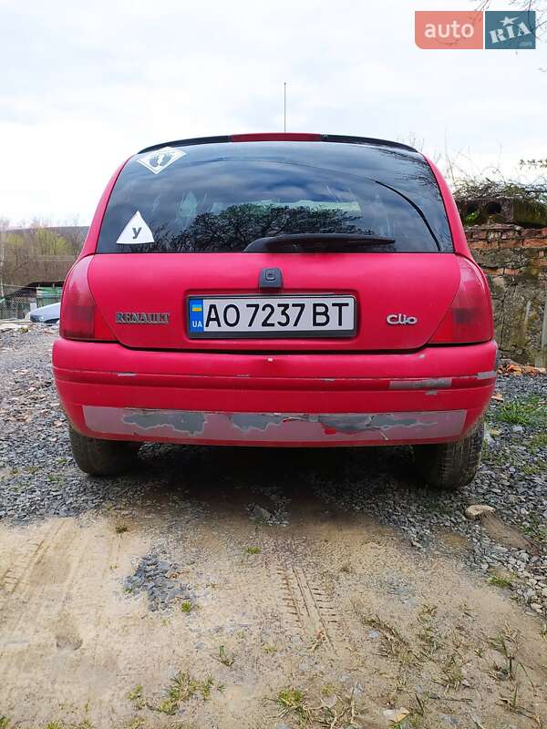 Хэтчбек Renault Clio 1999 в Ужгороде