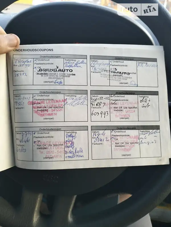 Хэтчбек Renault Clio 2007 в Житомире документ 3 фото Хэтчбек Renault Clio 2007 в Житомире документ