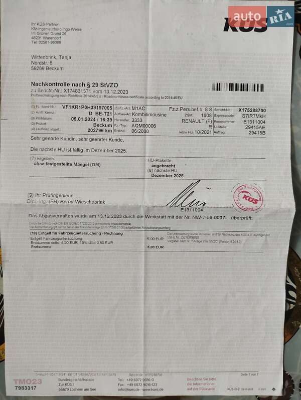 Універсал Renault Clio 2007 в Калуші фото 32 Універсал Renault Clio 2007 в Калуші