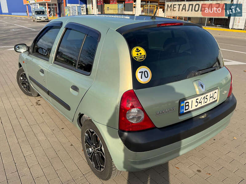 Хетчбек Renault Clio 2003 в Сумах