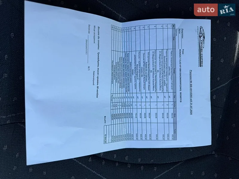 Хетчбек Renault Clio 2003 в Хмельницькому документ