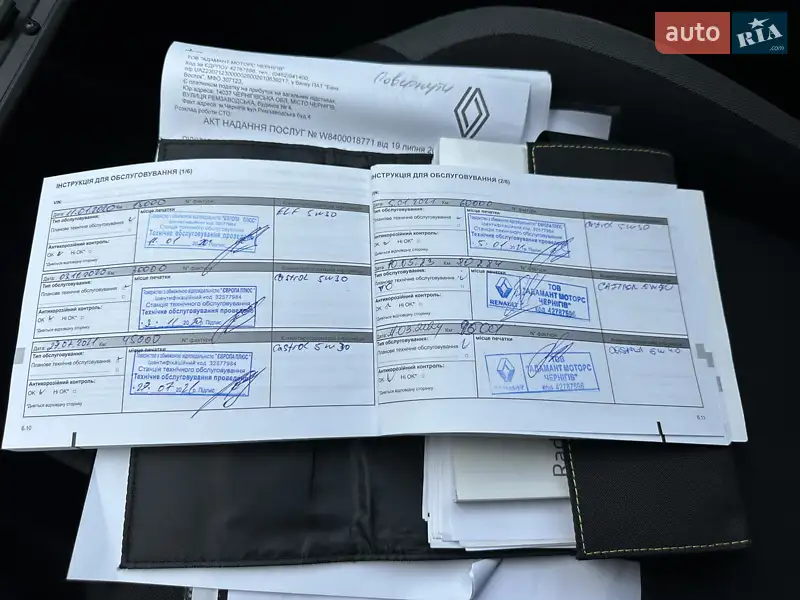 Внедорожник / Кроссовер Renault Duster 2019 в Киеве документ 2 фото Внедорожник / Кроссовер Renault Duster 2019 в Киеве документ