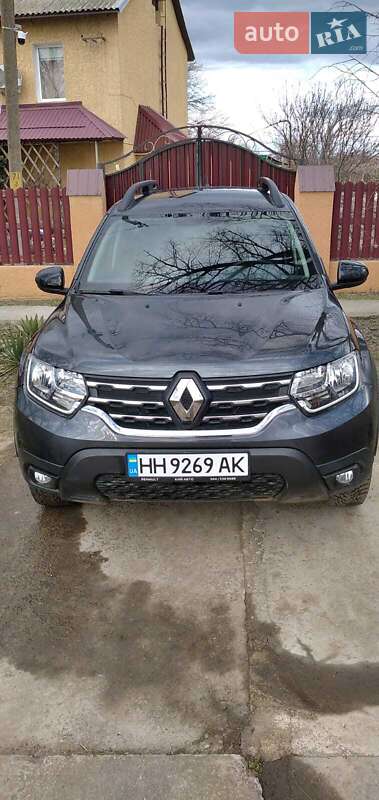 2021 Renault Duster, VIN VF1HJD40868570256:plate — фото 1 (autoria)
